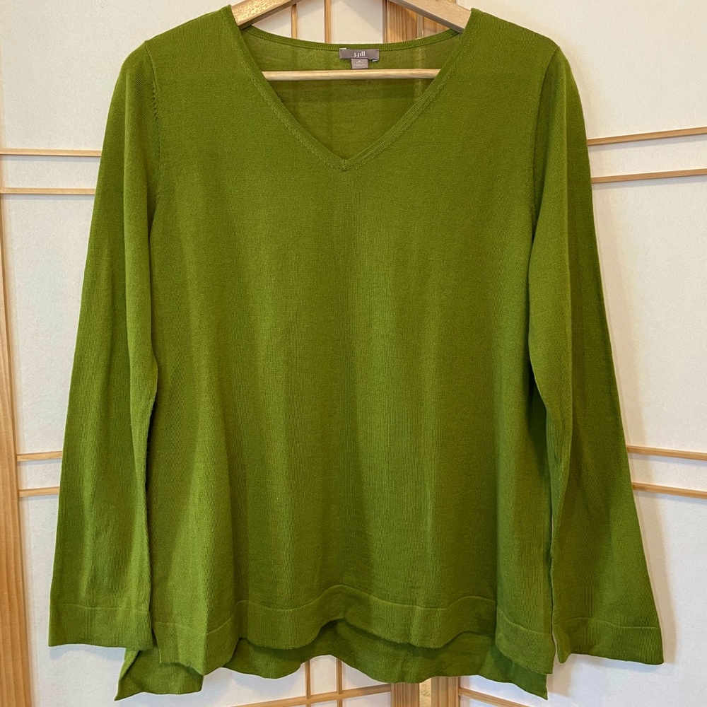 NWOT J. Jill Merino Sweater